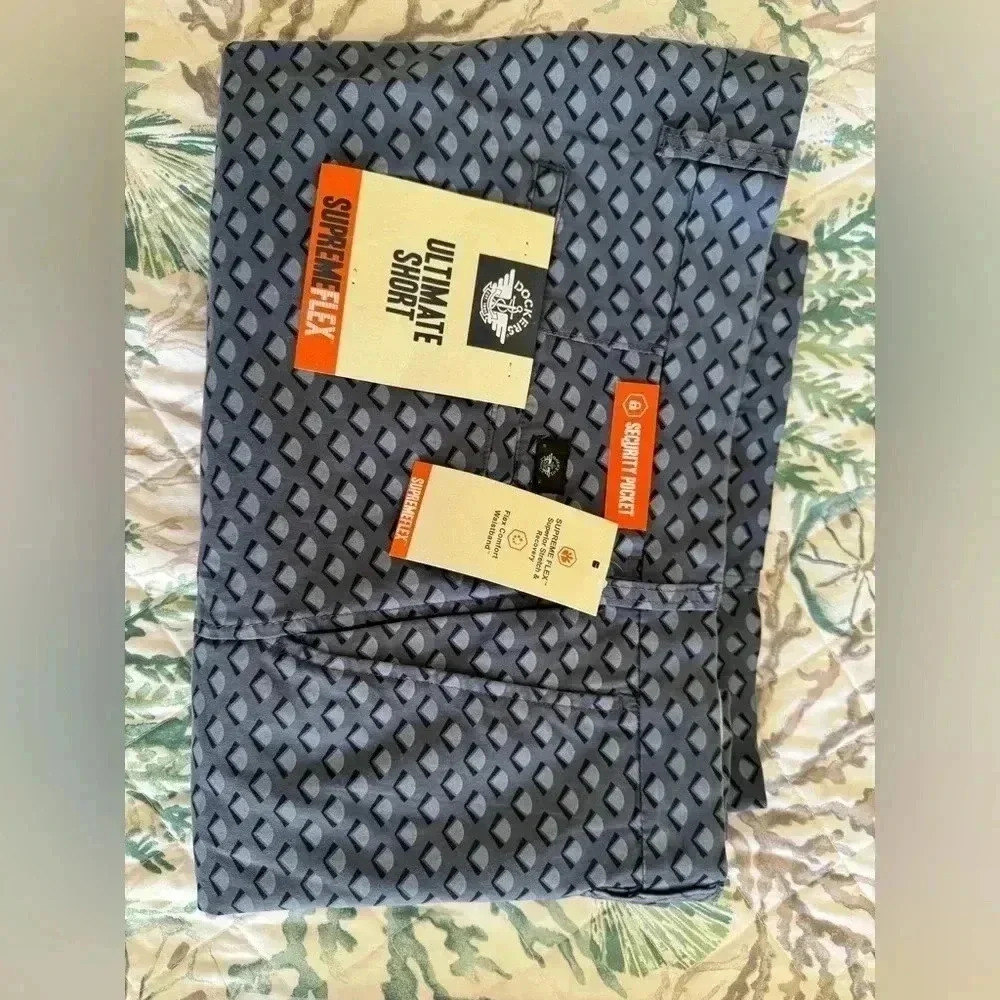 NWT Men’s Dockers Ultimate Short Supreme Flex /Vintage Indigo Blue SZ 44 and 40 - Picture 7 of 9